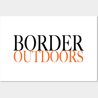 Border Outdoors (Backwoods Block) Posters and Art